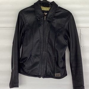 Women’s Harley Davidson Leather Jacket, Sz.S